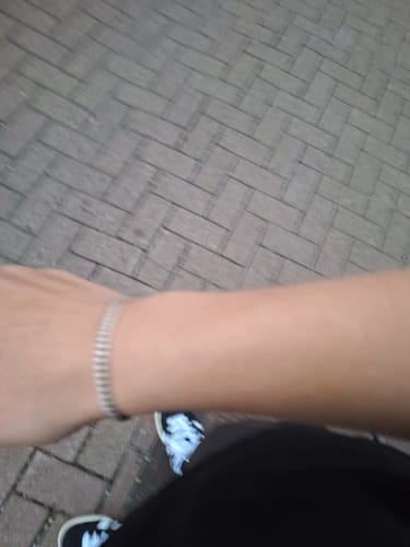 Customer photo review of Panzerarmband Cuban Link 4mm