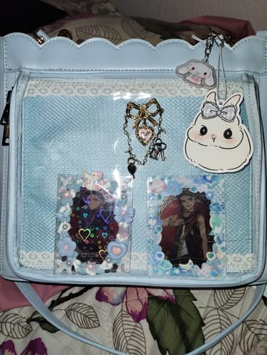 Customer photo review of Cinnamoroll Embossed Lace-up Pu Ita Bag