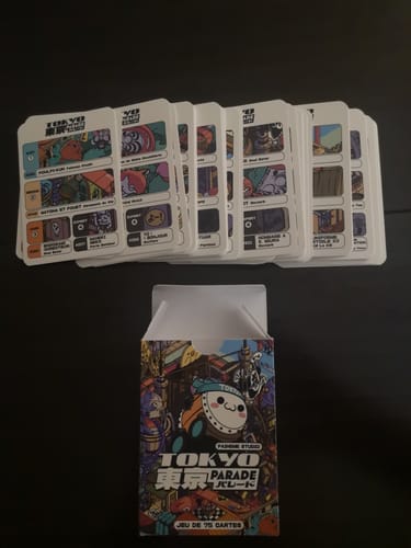 Customer photo review of TOKYO PARADE - Jeu de cartes 🎢