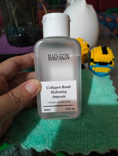 Customer photo review of Bad Skin™ Korean Collagen Bomb Hydrating Ampoule