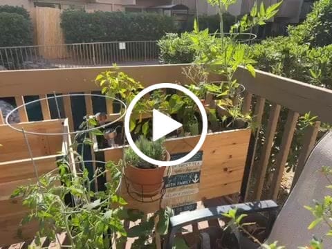 Customer video review of 18" x 48" Raised Garden Bed