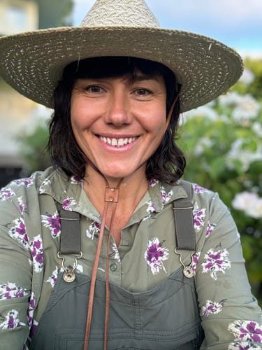 Customer photo review of Braided Ranchera Straw Hat