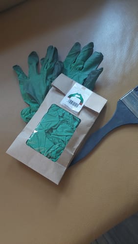 Customer photo review of Profi-Handschuhe "Bio-Liesl" biologisch abbaubar 10 Stk. (5 Paar) puder- & latexfrei