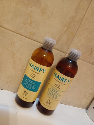 Customer photo review of Combo Anticaída - Shampoo y Acondicionador