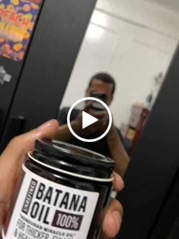 Customer video review of 100% Unrefined Batana Oil 4 oz