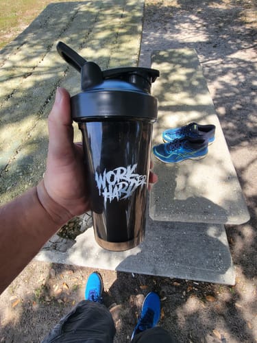 Customer photo review of GRIND BLENDER BOTTLE