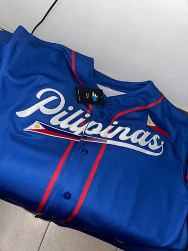 Customer photo review of Philippines Custom Baseball Jersey