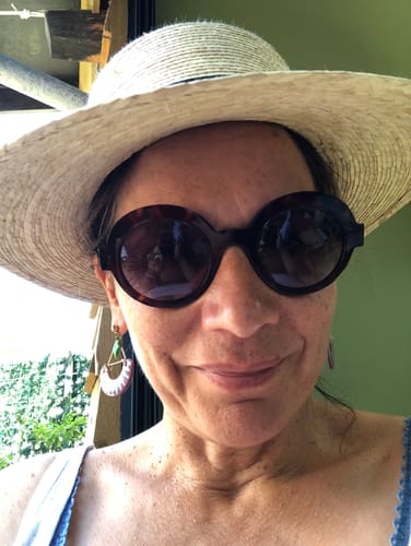 Murielle L. review of Boucles Balance, vert et violet image 1 out of 2