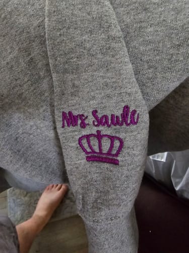 Customer photo review of Custom on Sleeve (2nd)