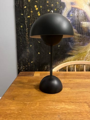 Customer photo review of Lampe de table miranda rechargeable