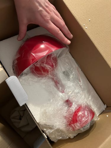 Customer photo review of Lampe de table miranda rechargeable