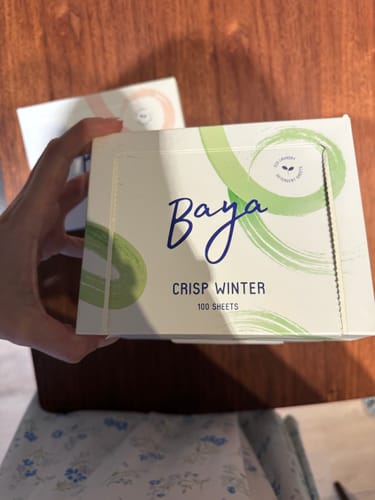 Customer photo review of Laundry Detergent Sheets - Crisp Winter