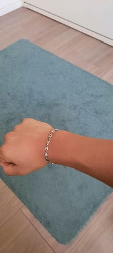 Customer photo review of Coffee Bean Armband