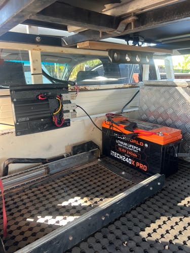 Customer photo review of iTECH240X PRO 240Ah 12V Deep Cycle Lithium Battery