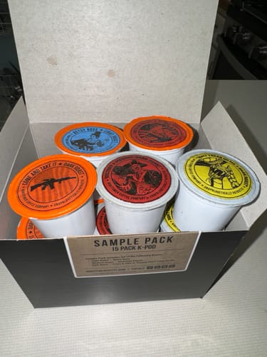 Customer photo review of We the People 15 Pod Sample Pack