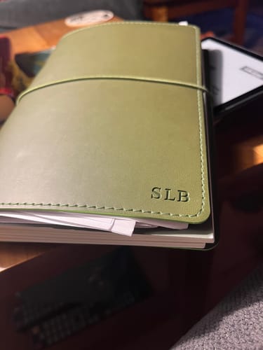 Customer photo review of Fast Brain Daily Productivity Planners - Quarterly Set