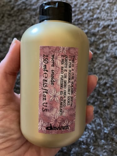 Customer photo review of This is a Curl Building Serum