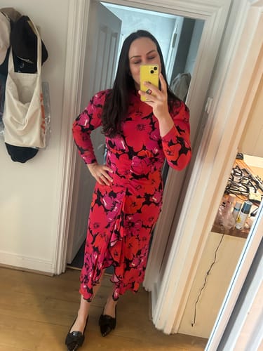 Customer photo review of Rixo Dani - Mystic Bloom Pink