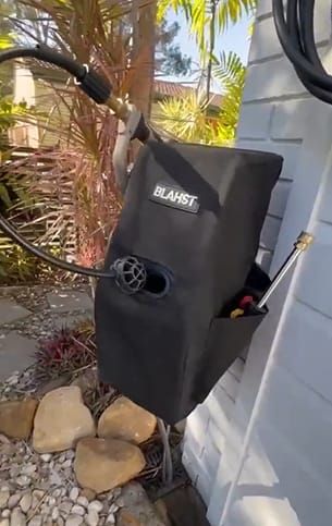 Customer photo review of R18 Pressure Washer Canvas Cover