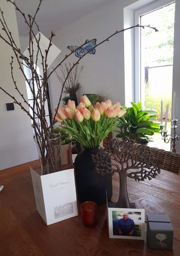 Customer photo review of Casa vase - Noir mat