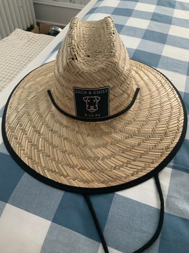 Customer photo review of Straw Hat