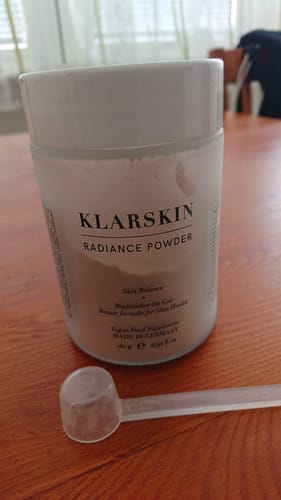 Customer photo review of Radiance Powder
