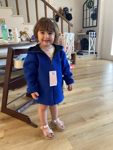 Customer photo review of Cappotto Bambino in Lana