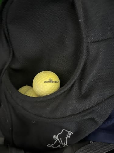Customer photo review of 10 Ball Pack Practice Golf Balls