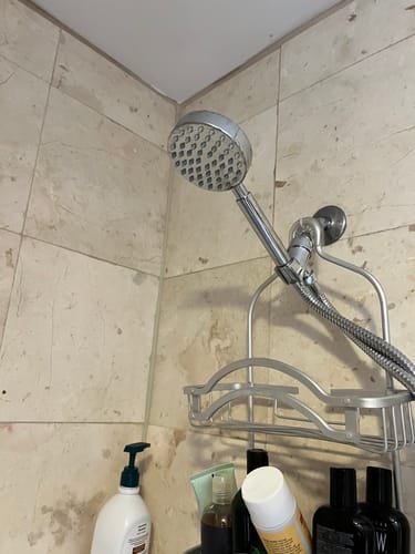 Customer photo review of 1-Spray Handheld Shower Head Set
