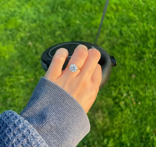 Customer photo review of The Two Tone | Round