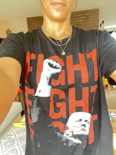 Customer photo review of FIGHT FIGHT FIGHT T-Shirt