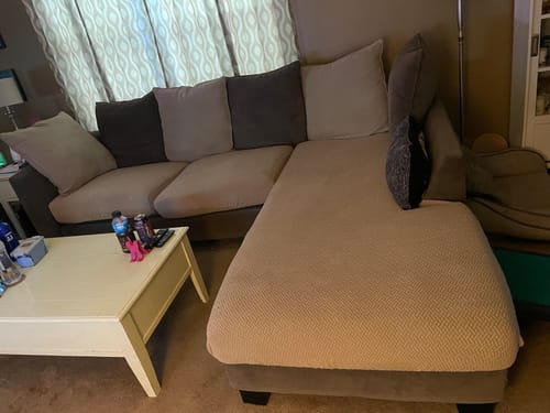 Customer photo review of Magic Sofa Cover - Classic