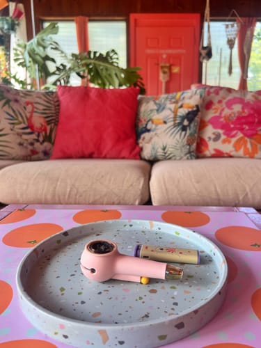 Customer photo review of Pipe Base White