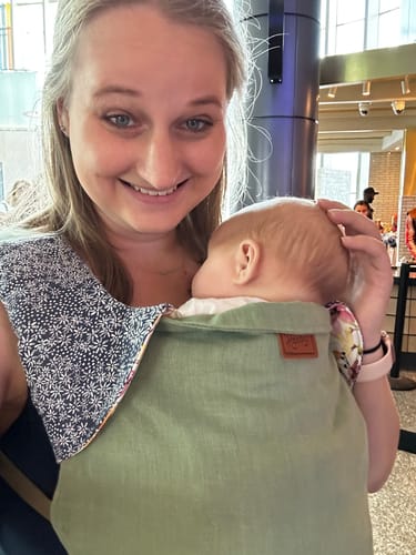 Customer photo review of Original Baby Carrier