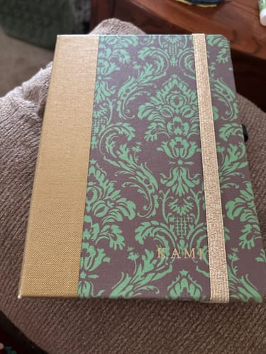 Customer photo review of Custom Book-Style iPad Case