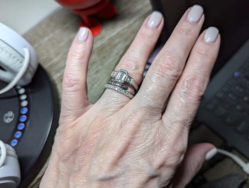 Customer photo review of The Chunky French Eternity