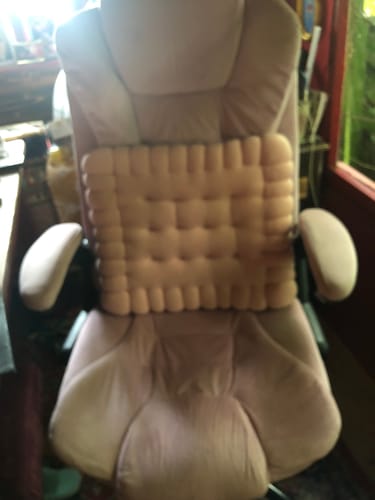 Customer photo review of ComfyTreat Cushion - Luxuriöses Keks Kissen für Ultimativen Komfort
