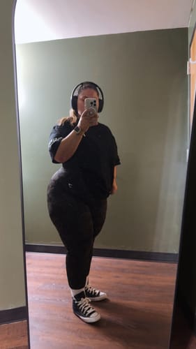 Customer photo review of Disciple of Christ Oversized Tee