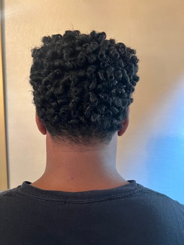 Customer photo review of This is a Curl Building Serum