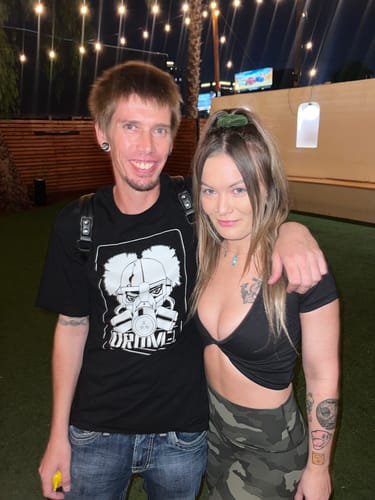 Customer photo review of Everyday Laguna Tee - Black