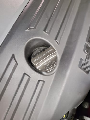 Customer photo review of ABD Oil Cap 2008-2023 Challenger/Charger