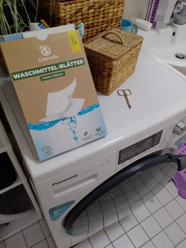 Customer photo review of Waschmittelblätter + 50 Extra GRATIS Wäschen