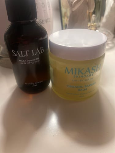 Customer photo review of Organic Barrier Balm