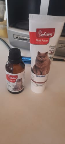 Customer photo review of Plus+B For Cats 50ml & Multi Paste 100g