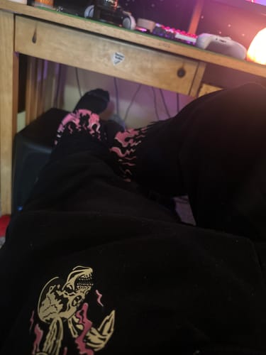 Customer photo review of Pray For Me Sweatpants