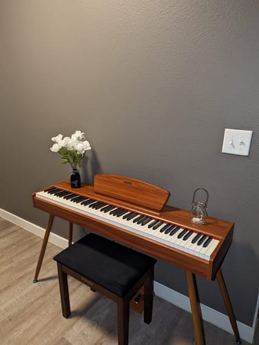Customer photo review of Donner DDP-80 木目調 電子ピアノ