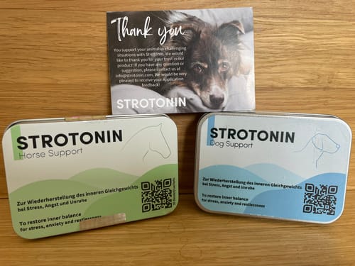 Customer photo review of Strotonin Dog Support