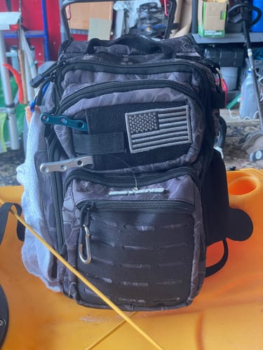 Customer photo review of Beyond Fishing Tackle Bag - The Voyager