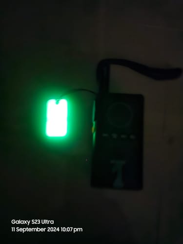 Customer photo review of Ember Shard - Flat Whistle (Glow in the Dark)