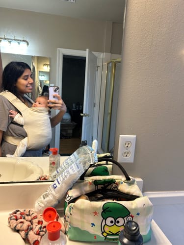 Customer photo review of Original Baby Carrier